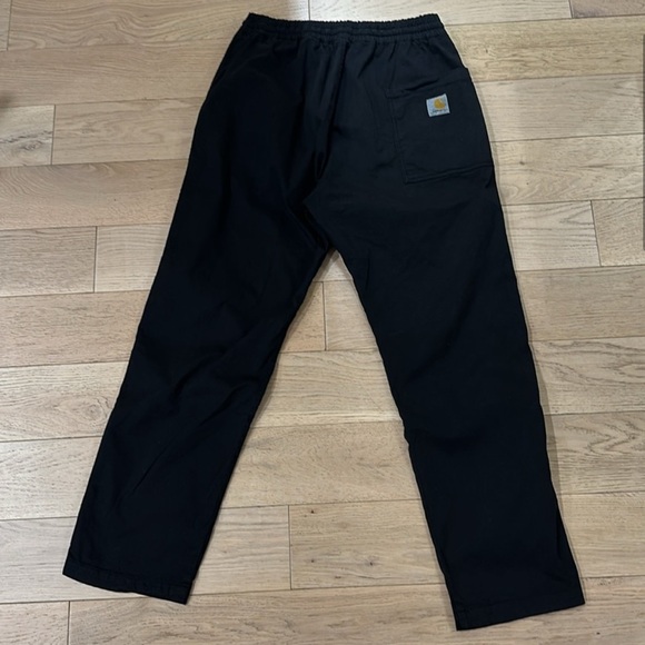 Carhartt WIP Lawton Pants Black Excellent Condition - Picture 2 of 8